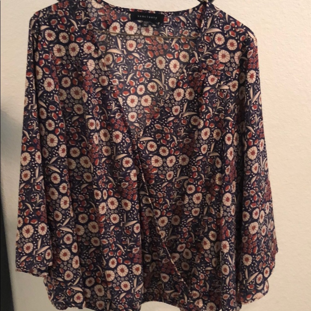 Sanctuary Floral Blouse